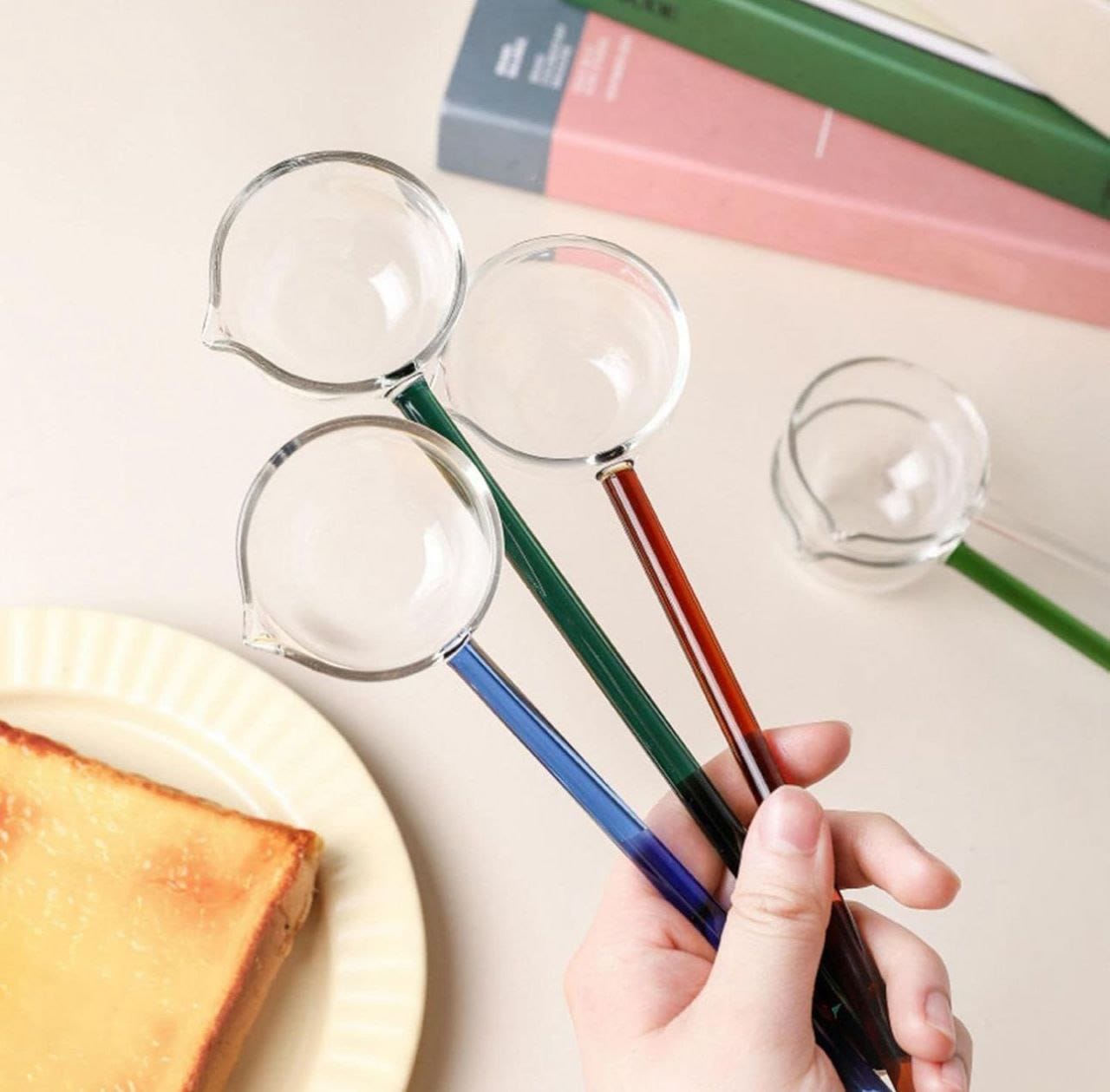 GLASS STERING SPOON