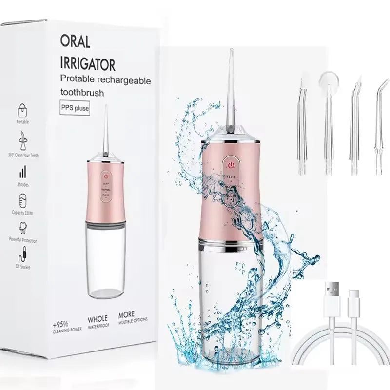 PORTABLE ORAL DENTAL FLOSSER